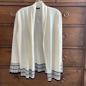 Talbots open cardigan